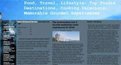 Desktop Screenshot of foodvacation.com